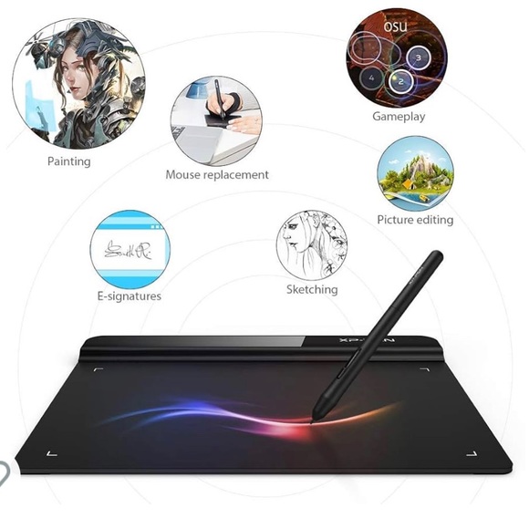 XPPen StarG640 Digital Graphic Tablet (6x4 Inch) + Battery-Free Stylus Pen - Picture 13 of 16
